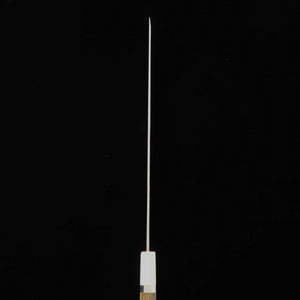 Tadokoro Hamono TADOKORO HAMONO Makoto-saku acabado espejo, Gingami nº3, tako-hiki punta redondeada, mango de verda (300 mm)