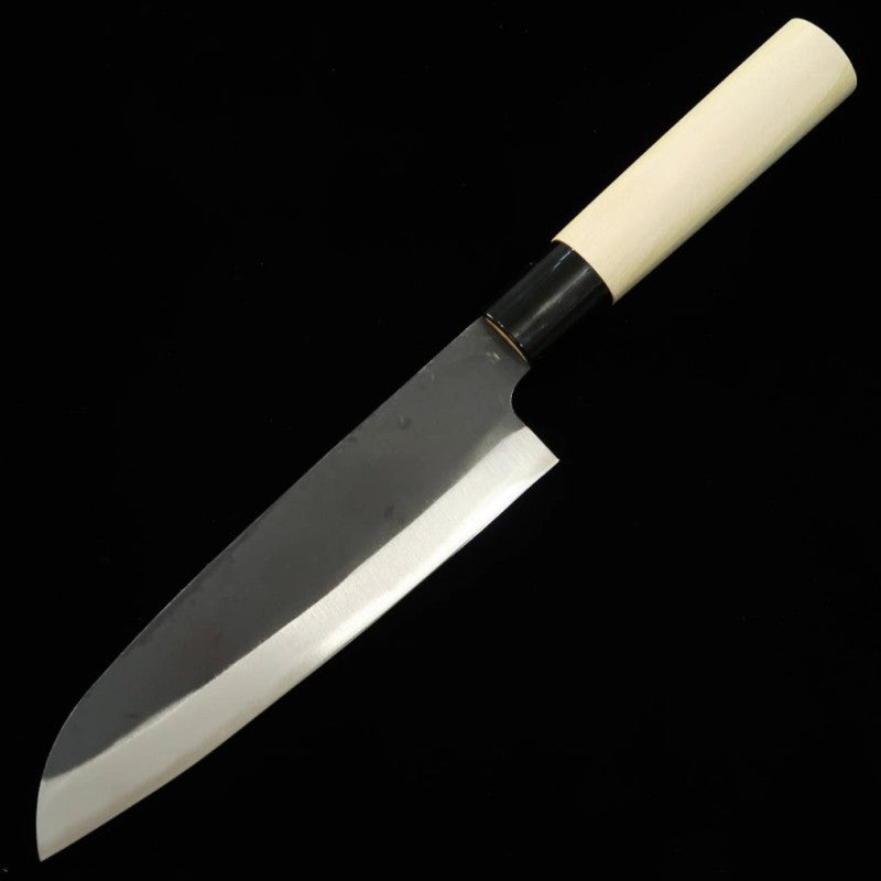 左頼光 HIDARI YORIMITSU 三徳 SK材 黒打ち 朴柄 （165mm）