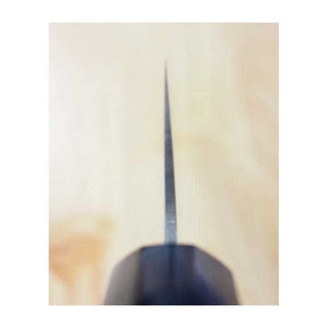 KAGEKIYO, santoku Chromax, semiinoxidable, mango octogonal de nogal (180 mm)