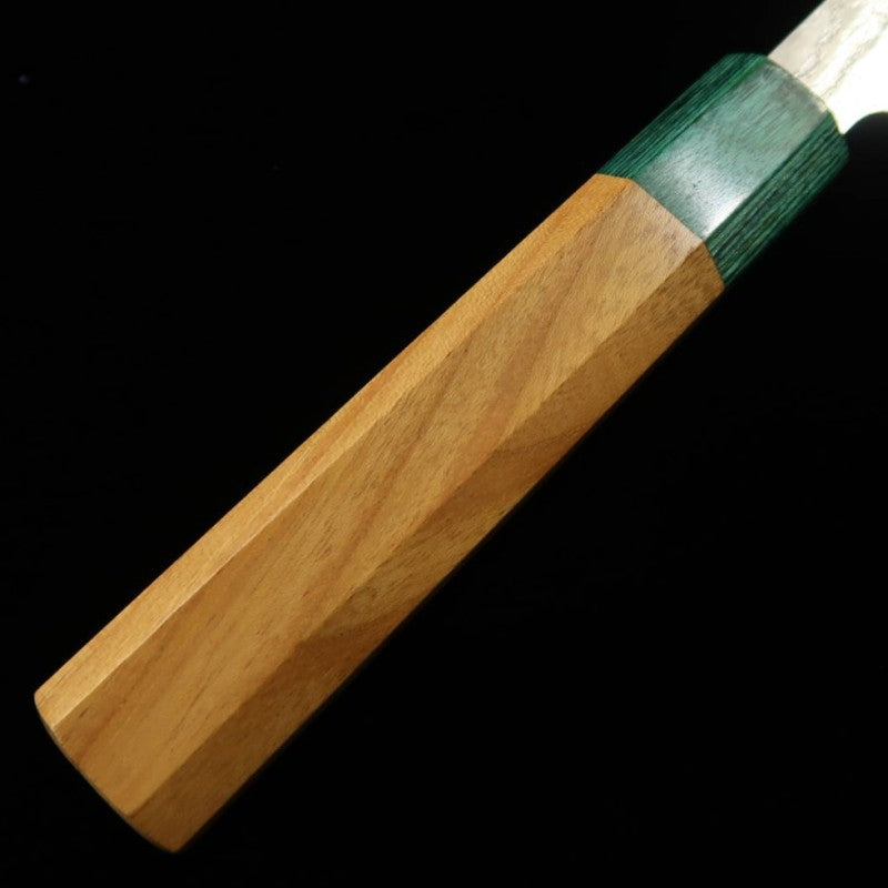 STYLE-K KUROSAKI Makoto - Kodama - Santoku VG10W Damas Manche en Keyaki (170 mm)