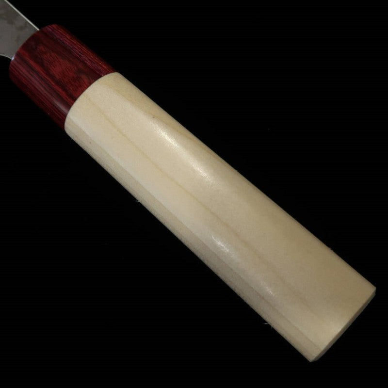 昌景 MASAKAGE 霧 三徳 VG10 ダマスカス 朴柄 (170mm)