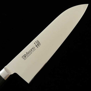 MISONO Misono santoku 440 mango de laminado negro (180 mm)