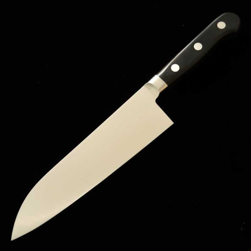 MISONO Misono santoku 440 mango de laminado negro (180 mm)