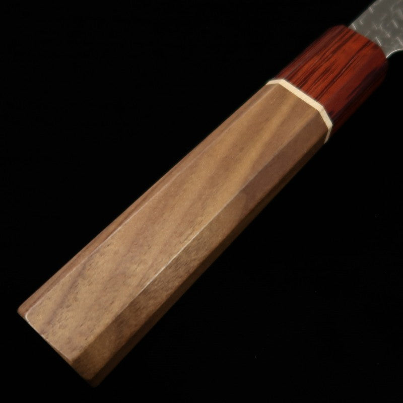 Miura MIURA Santoku Fubuki SG2, acabado martillado, mango de nogal (170 mm)