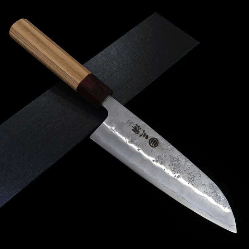 Santoku MIURA Inox Ginsan cabo Keyaki (165mm)