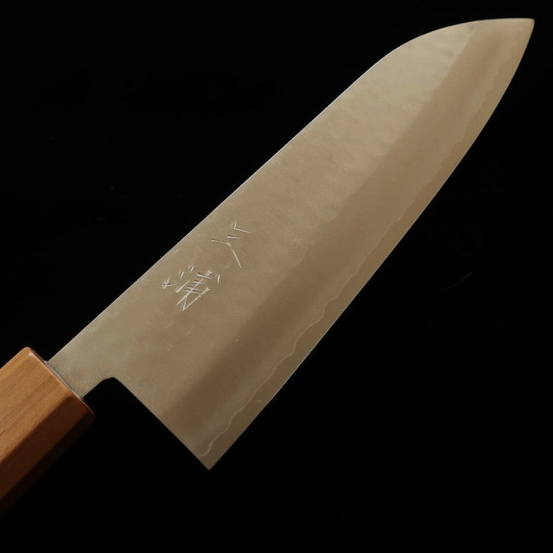 Miura MIURA Santoku Samidare V1 martillado, mango de fresno teñido de sakura (170 mm)
