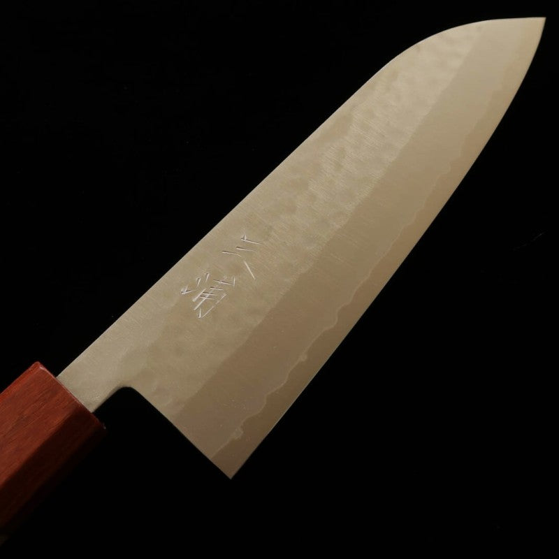 三浦 MIURA 三徳 五月雨 V1 鎚目 花梨/アッシュ柄  (170mm)
