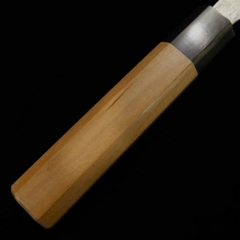 Santoku MIURA 440C Damascus Satin Cherry Octagonal Handle (165mm) 