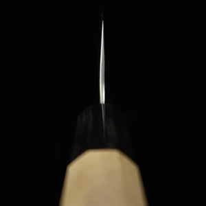 MIURA Santoku AUS10, Damas mat martelé, manche en bois de magnolia octogonal (165 mm)