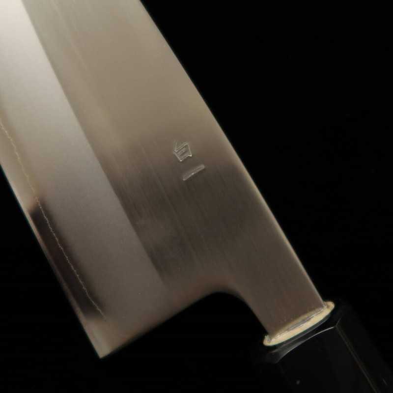 MIURA, Santoku, Shirogami n°1, San-mai (165 mm)