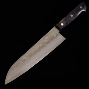 MIURA Santoku, Ginsan steel with Purple Handle (180mm) 