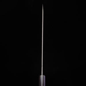 MIURA Santoku, Ginsan steel with Purple Handle (180mm) 
