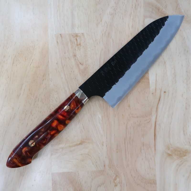 Santoku NIGARA SG2 Martelado Cabo Personalizado (180mm)