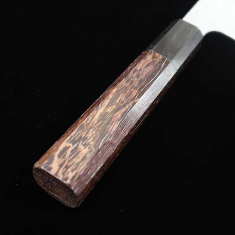 二唐刃物鍛造所 NIGARA VG10 槌目ダマスカス 三徳 ウェンジ柄 (180mm)