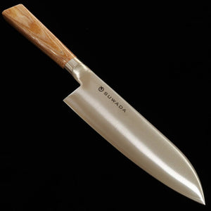 Santoku SUWADA Inox VG10 cabo de madeira (170mm)