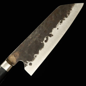 藤原照康 TERUYASU FUJIWARA 伝家の宝刀 指切り付 青紙スーパー 三徳 (165/180mm)