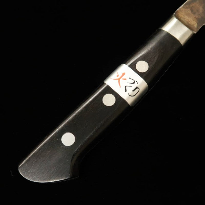 藤原照康 TERUYASU FUJIWARA 伝家の宝刀 指切り付 青紙スーパー 三徳 (165/180mm)