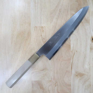 Miura MIURA Obidama Gyuto à simple tranchant Gin-san No.3 (240 mm)