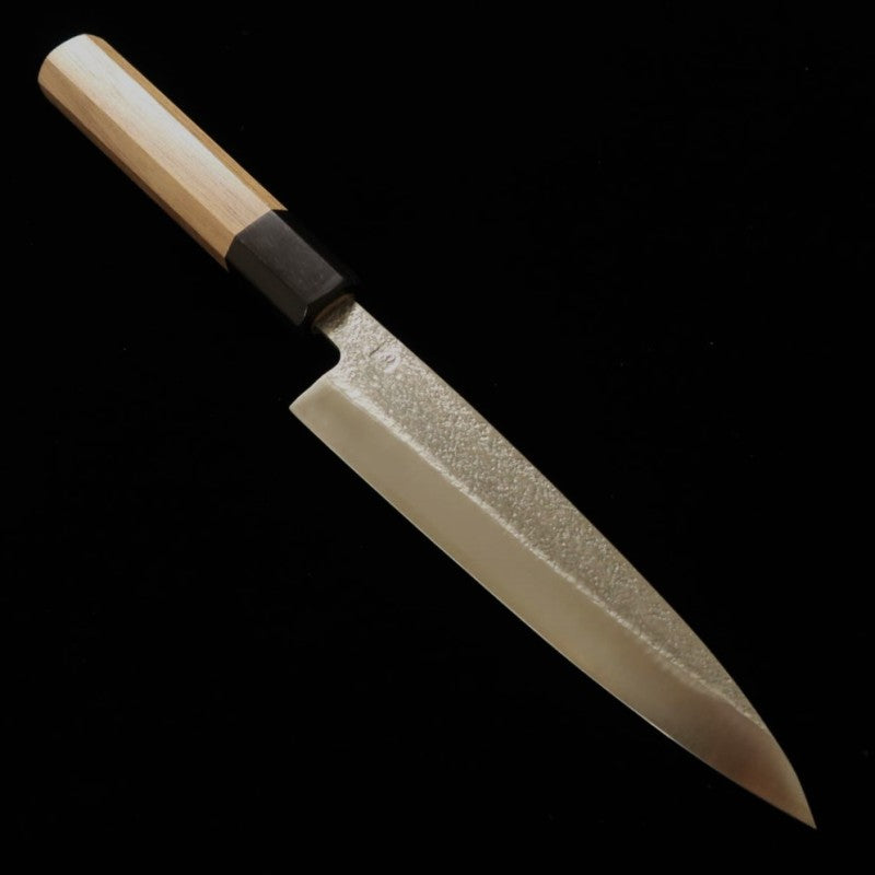 池内刃物 IKEUCHI VG10 鎚目 胡桃柄 片刃ペティ (150mm)