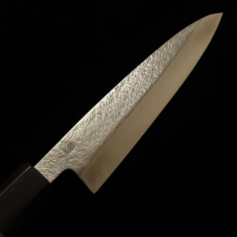池内刃物 IKEUCHI VG10 鎚目 胡桃柄 片刃ペティ (150mm)