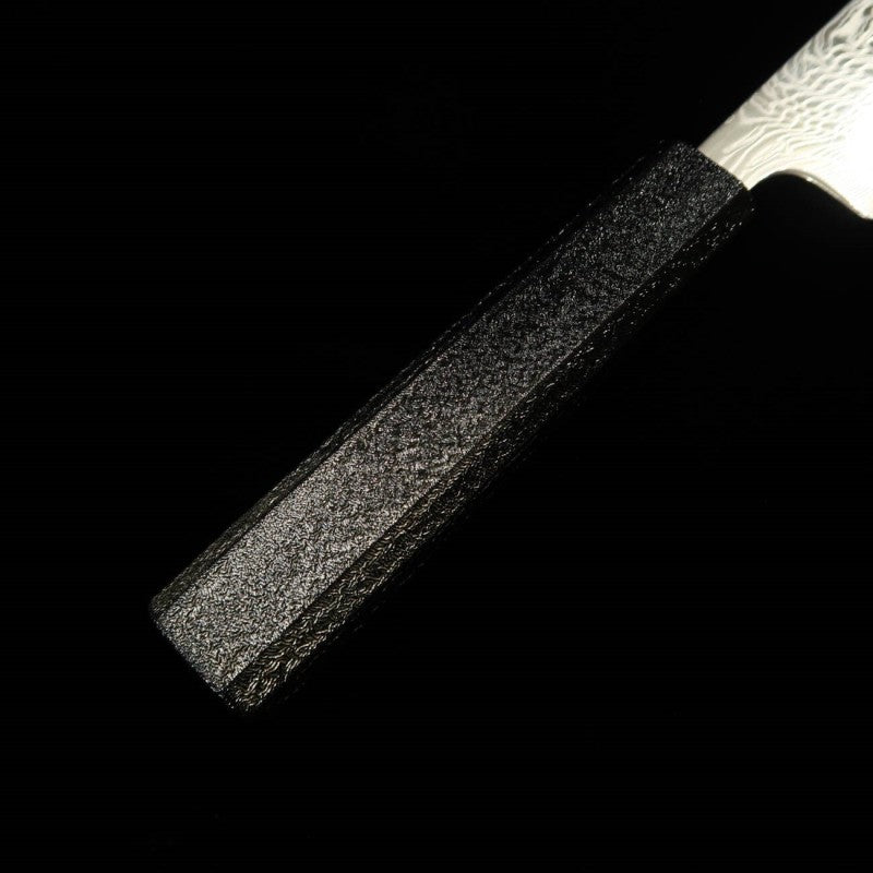 MIURA Miura sujihiki Uzunami SLD inoxidable mango octogonal de roble lacado (240 mm)