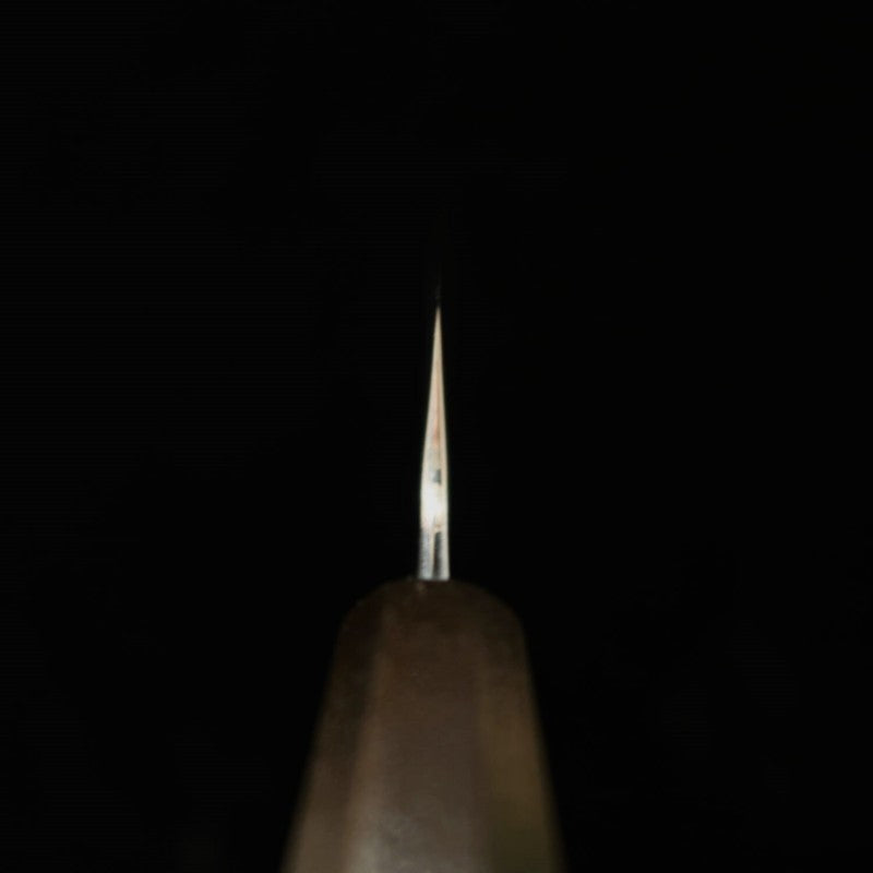 Kagekiyo KAGEKIYO, Acier Blanc No.2, manche octogonal laqué, Sujihiki (240 mm)
