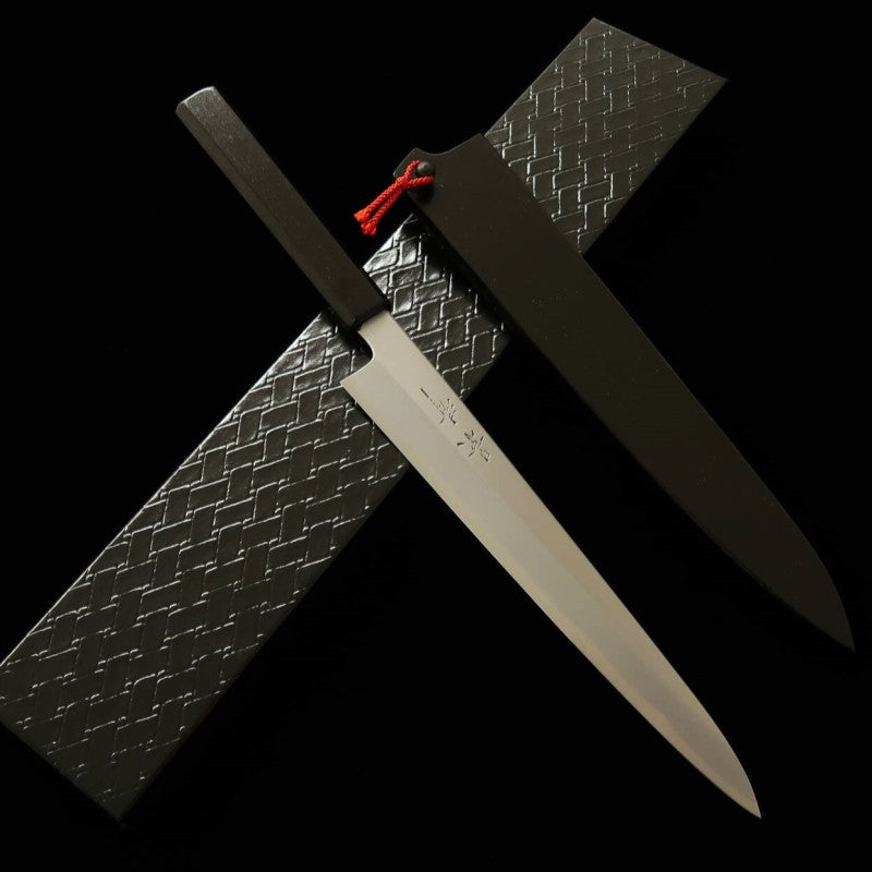 景清 KAGEKIYO 白紙二号 漆八角柄 筋引(240mm)