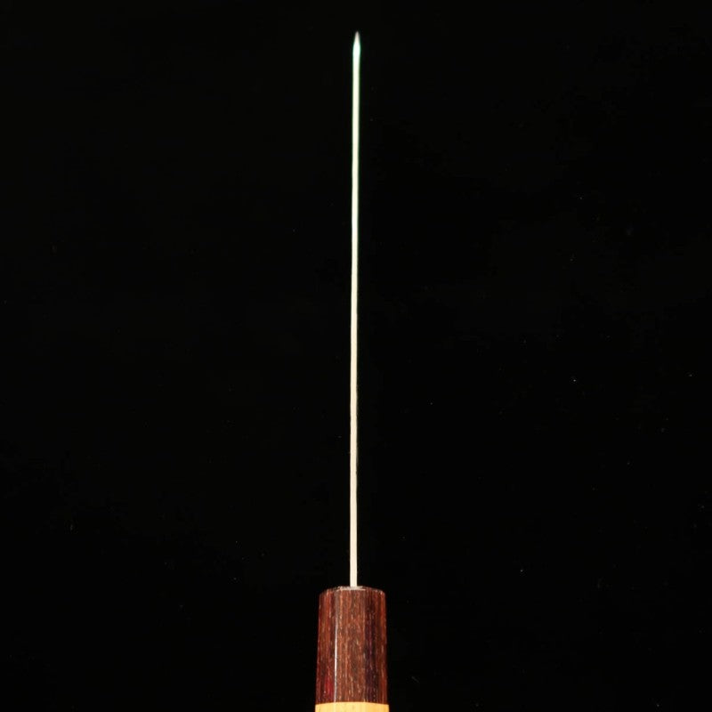 Miura MIURA sujihiki SLD acabado nacarado mango de olmo japonés (keyaki) (240 mm)