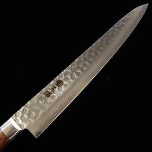 Sujihiki Miura Mahogany VG-10 Damasco (240mm)