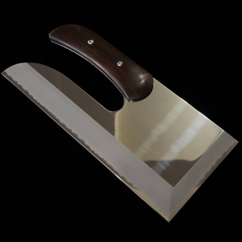 Sobakiri Miura em Aço Inoxidável AUS8 com Acabamento Espelhado e Cabo de Ébano (300/330mm)
