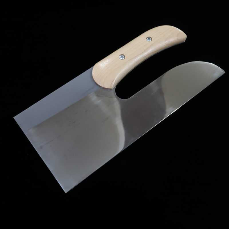 Miura Soba Knife White Steel Right Handed Polished Maple Handle (300mm)