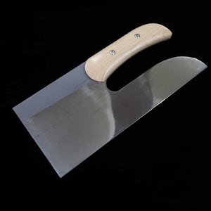 Miura Soba Knife White Steel Right Handed Polished Maple Handle (300mm)