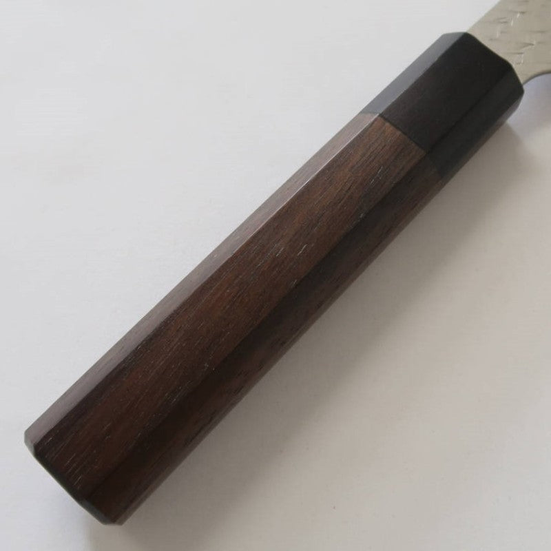 Sujihiki NIGARA SPG STRIX Damasco martillado, mango de palisandro (240 mm)