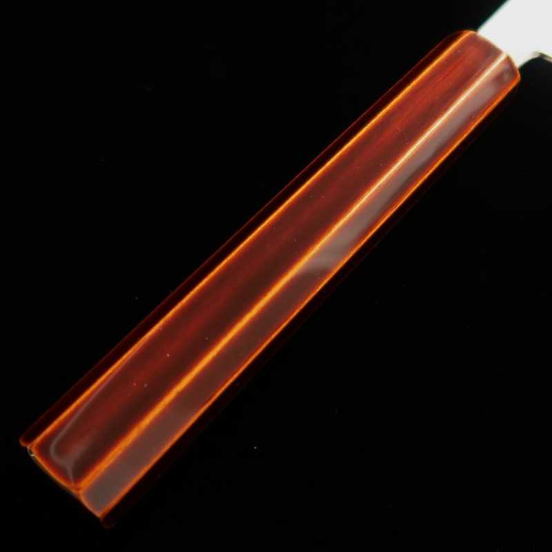 Sujihiki HADO Ginsan mango octogonal de cerezo lacado (240mm)
