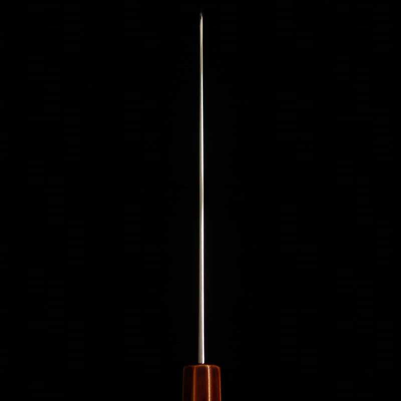Sujihiki HADO Ginsan mango octogonal de cerezo lacado (240mm)