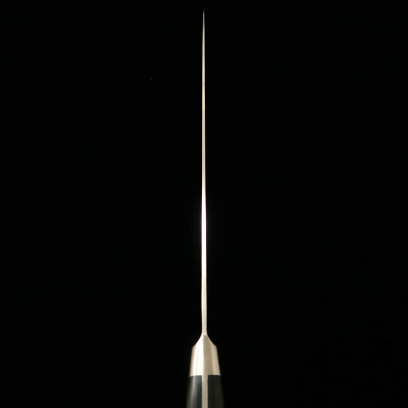 Sujihiki MIURA acero molibdeno mango laminado negro (270 mm)