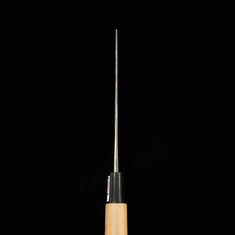 IKENAMI HAMONO Ikenami Hamono Shirogami #1 acero inoxidable laminado mango de cerezo japonés Nakiri (170 mm)