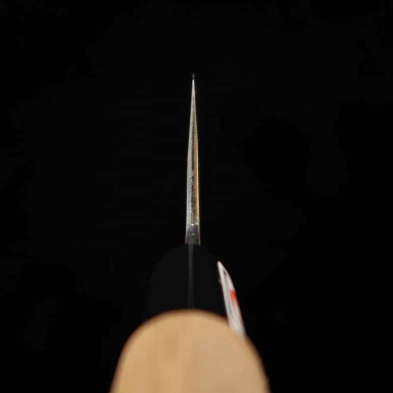 IKENAMI HAMONO Ikenami Hamono Shirogami #1 acero inoxidable laminado mango de cerezo japonés Nakiri (170 mm)