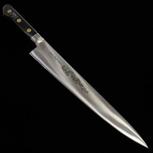 Sujihiki MISONO EU Steel Series with Engraving (240/300mm) 