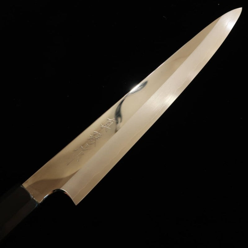  Sujihiki TADOKORO Inox Ginsan acabamento espelhado cabo em ébano (240mm)