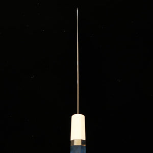 Sujihiki TADOKORO Inox Ginsan acabamento espelhado prateado madeira estabilizada  (270mm)
