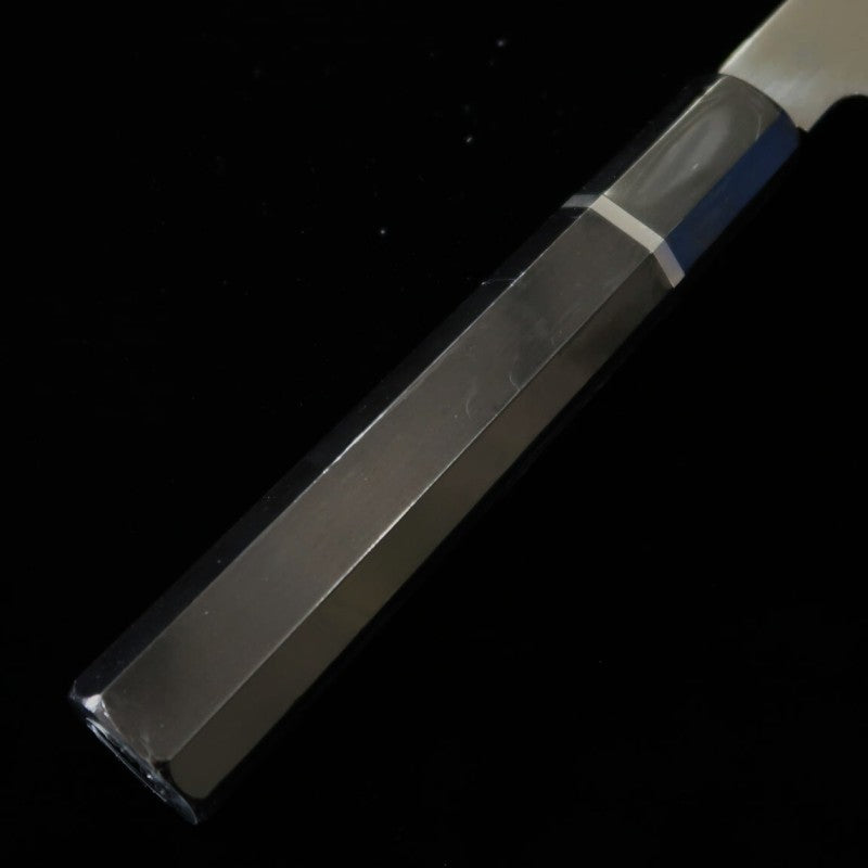 Sujihiki SUISIN obra de Ikeda Yoshikazu, shirogami no. 1, mango de ébano con funda de magnolia (270mm)