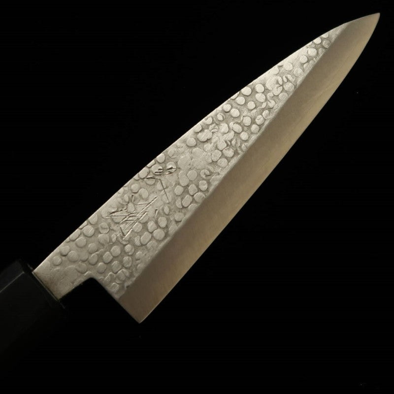 Miura cuchillo utilitario de un solo bisel acero Gingami nº 3 mango octogonal de palisandro (120 mm)