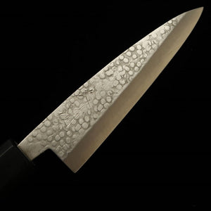 Miura cuchillo utilitario de un solo bisel acero Gingami nº 3 mango octogonal de palisandro (120 mm)