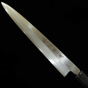 SUISIN – yanagiba Gin-3 pour gaucher, manche octogonal en if (240 / 270 mm)