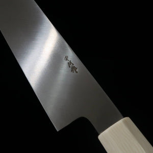 Yanagiba MIURA Obidama VG10 acabamento espelhado cabo turquesa personalizado (300mm)