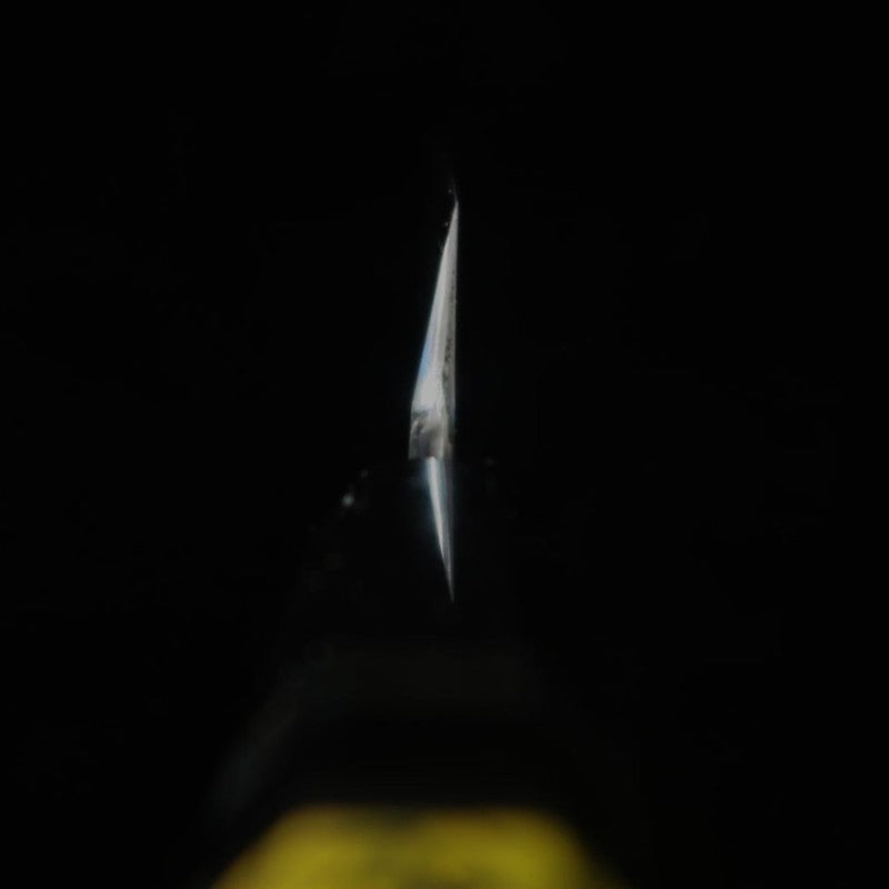 MIURA Obidama, Yanagiba, VG10, Finition miroir, Manche jaune (300 mm)