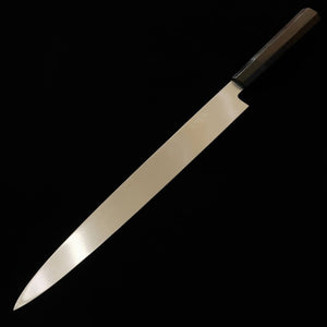 Yanagiba MIURA Inox Ginsan com Chinagashi cabo em ébano bainha de magnólia (330mm)