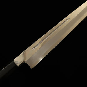 Yanagiba MIURA Inox Ginsan com Chinagashi cabo em ébano bainha de magnólia (330mm)