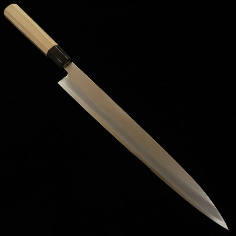 Yanagiba MIURA Inox Ginsan cabo octogonal em Magnólia (210mm-300mm)